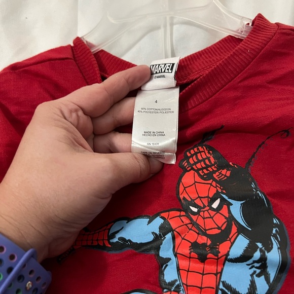 Spider-Man set size 4 new without tags - Picture 2 of 2